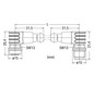 Sensor-Aktorkabel 4p 1m Serie 756 M12 Female abgew Polyurethan (PUR) hfr