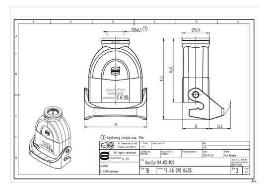 HART Han-Eco 10A-KG-M20      19460100435 