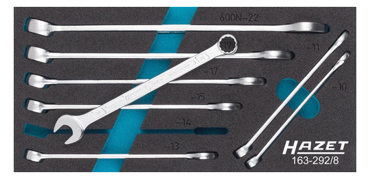 HAZET-Werkzeugmodul 163-292/8 - Ringmaulschlüssel 600N