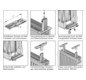 Wemefa Universal Fensterbankträger 2007 200-350 mm, für mehrreihige Plattenheizkörper