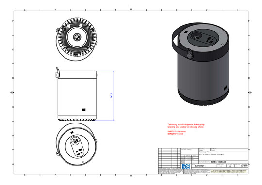Bachmann MOV:E 1xUTE 2xUSB A/C BM0011015 
