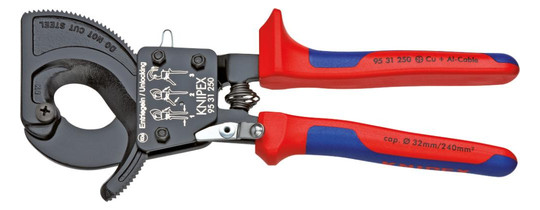 KNIPEX-Ratschen-Kabelschneider 9531 - 250 mm