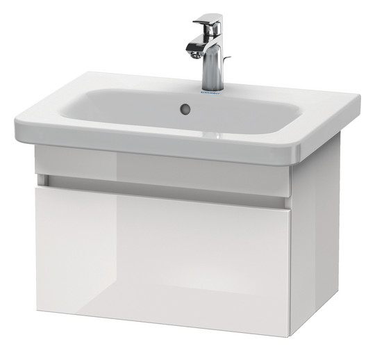 Duravit Waschtisch-Unterschrank Compact DuraStyle 58 x 36,8 cm, Eiche schwarz, 1 Auszug