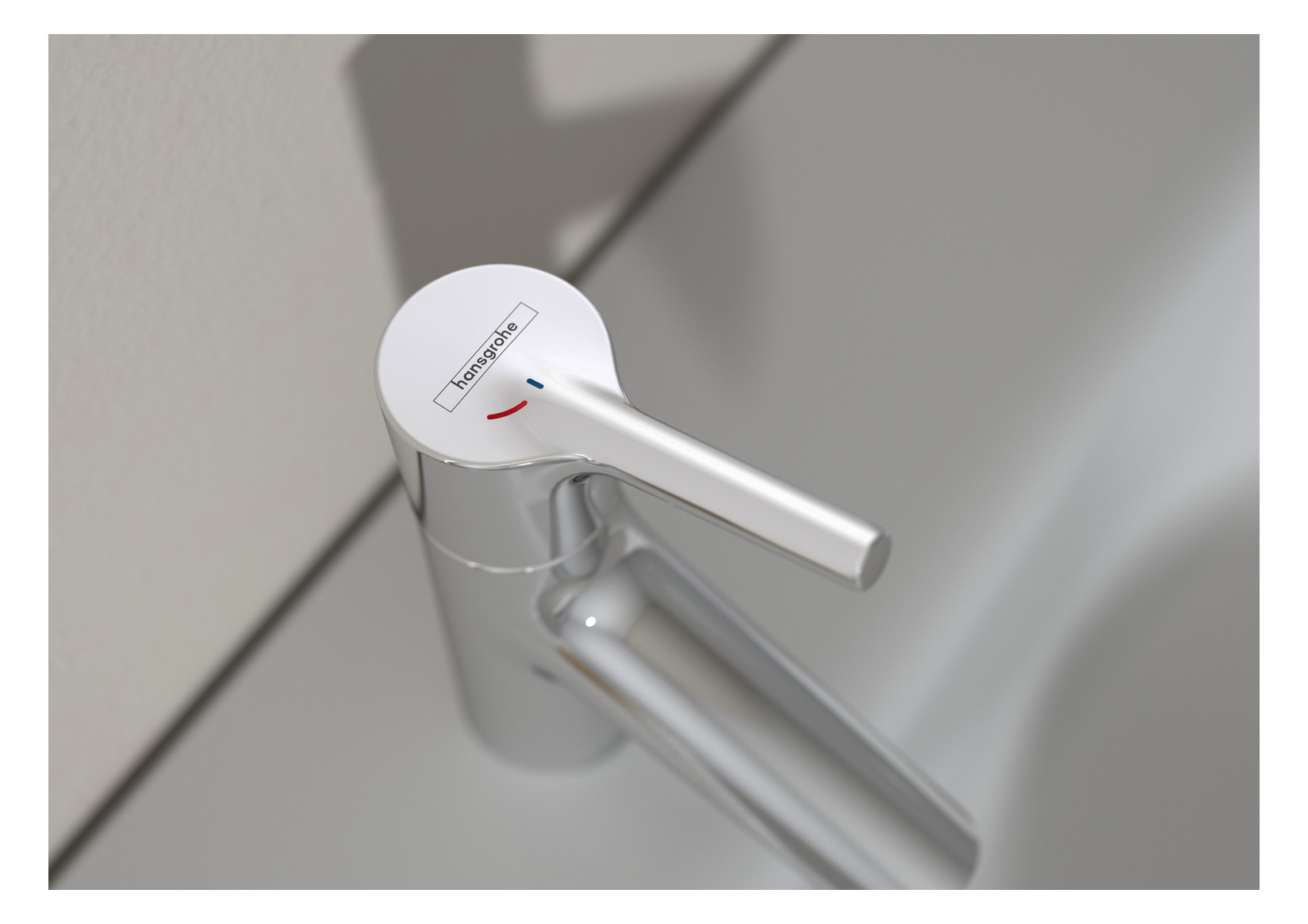 hansgrohe Waschtisch-Einhebelmischer 80 Talis S CoolStart ohne Ablaufgarnitur, chrom