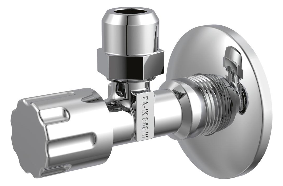 Bild Eckventil, 1/2""AG x x 3/8""AG x 10 mmQ, mit Schubrosette selbstdichtend - KIRCHHOFF-2