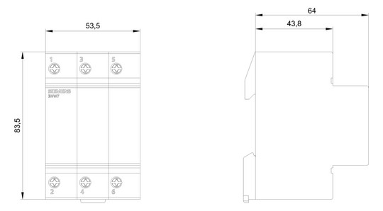 Feinsicherungshalter Schraub 10x38mm Hut
