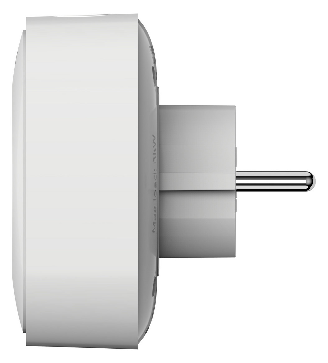 Schaltaktor Funkb C-Last Wiser Steckd TE 13A 3000W 230V Vor Ort-/Handbedienung