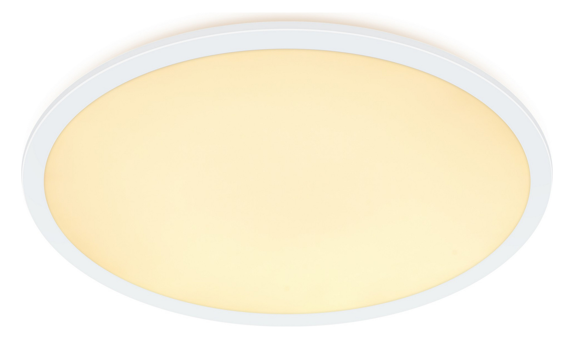 LED-Deckenanbauleuchte Oja 60 38W 2700K 3200lm ws Konv IP20 Ø600x32mm