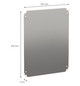 Montageplatte 450x350x12,5mm Metall