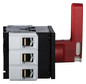 Hauptschalter 125A 3p IP65 Einb NOT-AUS Festeinbau 37kW/AC