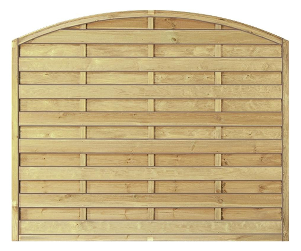 Bild Maxi-Bogen 180x150/130cm Rahmen 45/45 mm, kdi grün Lamellen geriffelt & geschrau - n.a.-0