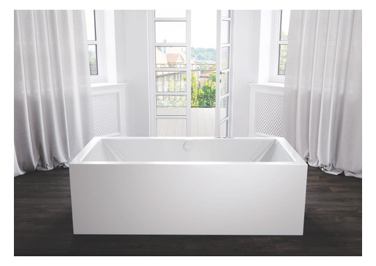 Kaldewei Badewanne MEISTERSTÜCK CONODUO 1733 180x80cm, weiß Perl-Effekt, mit Ablaufgarnitur