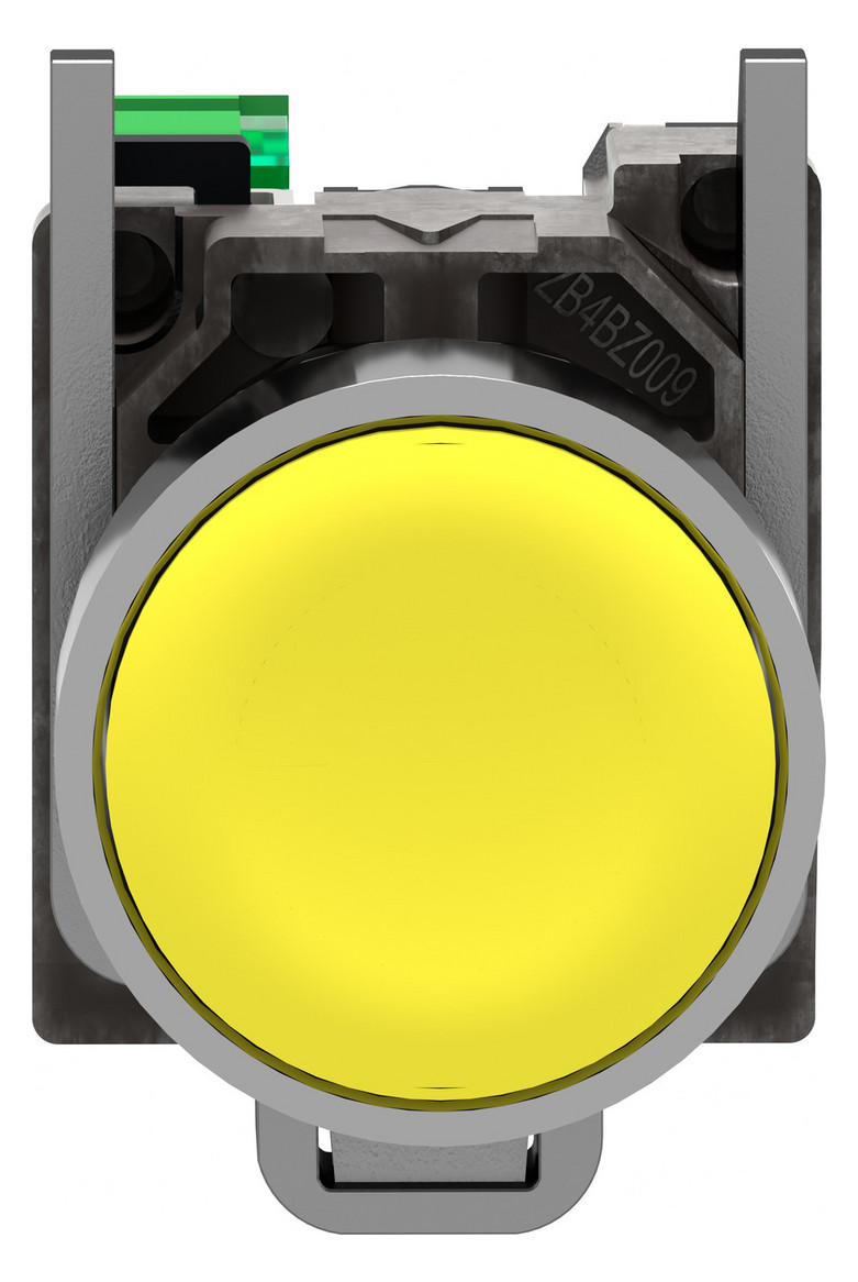 Drucktaster 1f ge rnd Ø22,5mm 1S IP30 fl Tastend