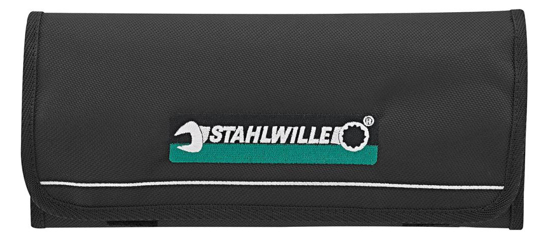 Bild Ratschenschlüssel-Satz gerade 8-19mm 12- teilig in Rolltasche Stahlwille-1