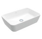 V&B Aufsatzwaschbecken Architectura 60x40cm, eckig, mit Überlauf, weiß