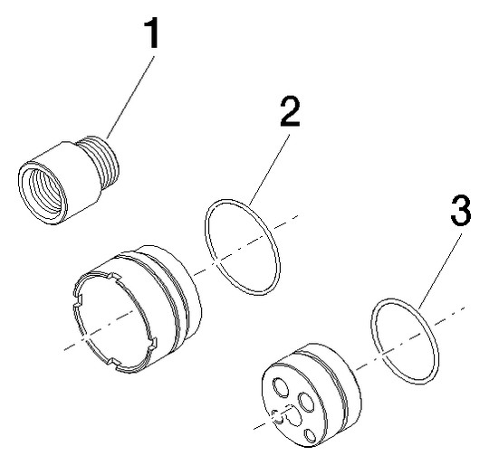 Dornbracht Verlängerung 20 mm, für UP-Grundkörper