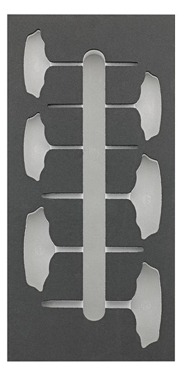 fortis-Werkzeugmodul 2/3 - leer, für T-Griff Torx