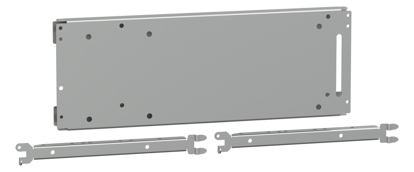 Montageplatte Verteiler ST pulverbesch 30x650mm
