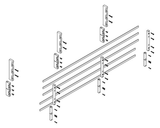 ABN Sammelschienen-Modul flach MFSC43615 