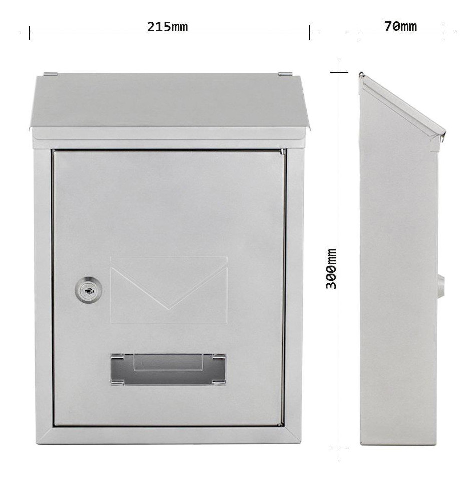 Bild Briefkasten Udine silber - n.a.-4