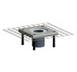 Dallmer Aufstockelement Serie 10 CeraDrain S 10, Aussparungsmaß 550 x 550 mm