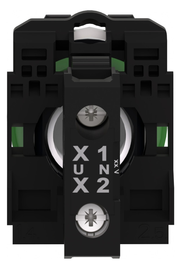 Leuchtmelder komplett 1f LED AC rnd hoch Ø22mm ws IP66