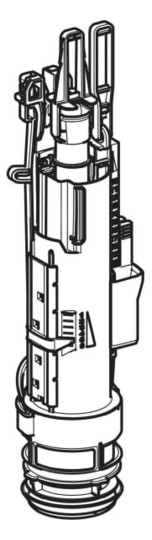 GE Typ 212 Spülventil komplett für Sigma, Omega, Delta, UP300 UP-SPK