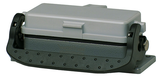 Anbaugehäuse Längsbügel Alu Klappd IP65 80x27x43mm oben