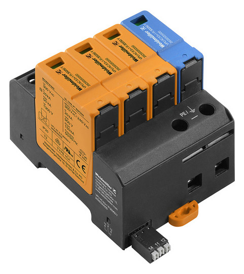 Weidmüller VPU AC II 3+1 R 300/50 Y 