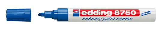 edding-Lack-Marker 8750, blau - 2-4mm