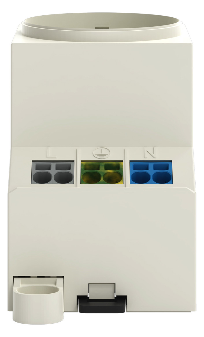 Steckdose REG 250V/AC 16A m.KontrLeuchte 2,5TE Mit Kontroll-Leuchte 84,7mm IP20