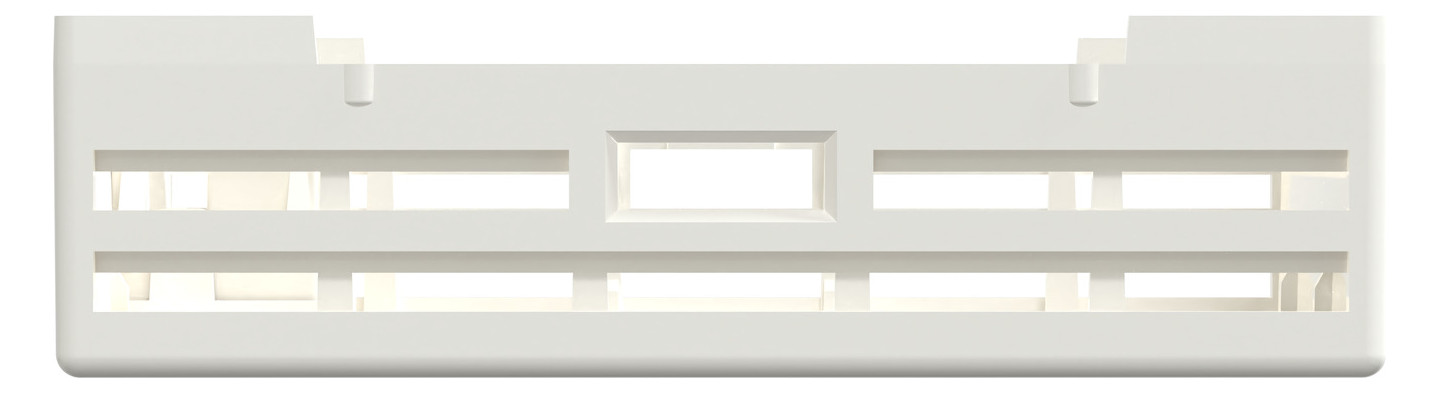 Zentralplatte Raumtemp System M polws glz