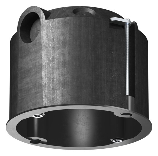 BSdose E90 HW Ø74x54,5mm Kst IP3X rnd Brandschutzdose VerbDose/kast
