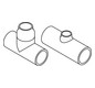 aquatherm Reduzier-T-Stück blue 450 x 355 mm, SDR 17,6, Stumpfschweißverfahren