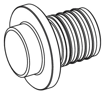 TECE Endstopfen TECEflex 16 mm, Messing