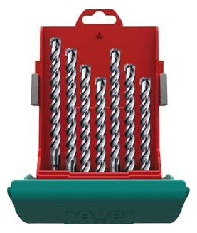 heller-SDS-plus-Hammerbohrer-Satz TriJet - 7-teilig, 5-12 mm