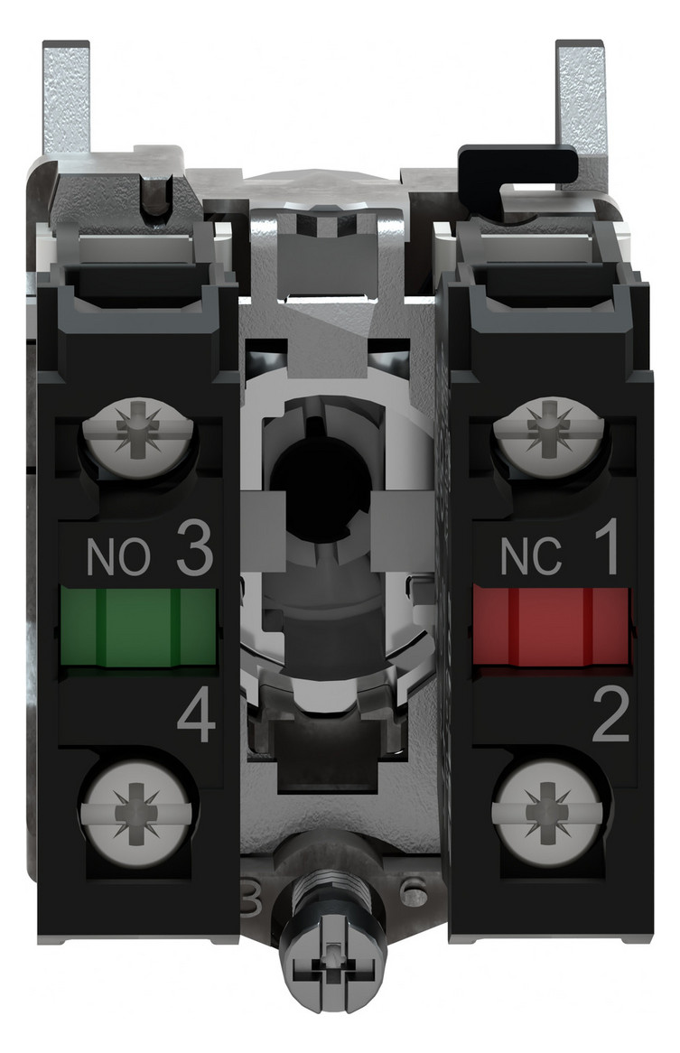 Wahlschalter 2stuf rast kurz.Drehgriff Ø22,5mm Schaltfunktion verrastend IP66