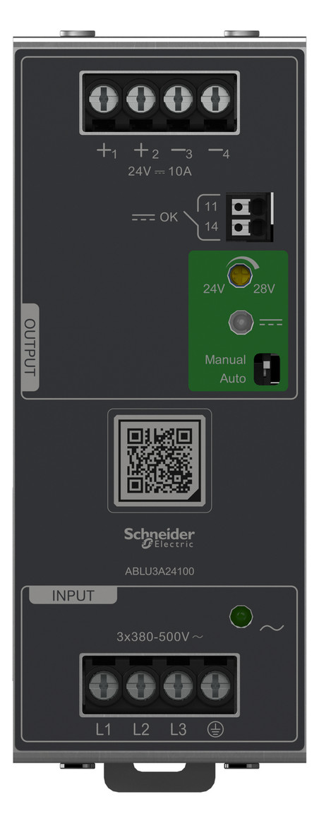 Gleichstromversorgung REG 100-240V 27W 100-240VAC f.Reiheneinb 10A IP20
