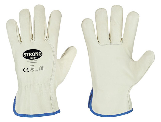 STRONGHAND-Fahrerhandschuh AVUS, grün-beige 0292 -...