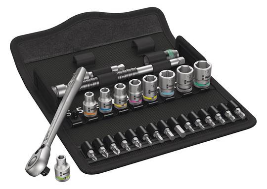 Wera-Steckschlüssel-Garnitur ZYKLOP METAL SWITCH -...