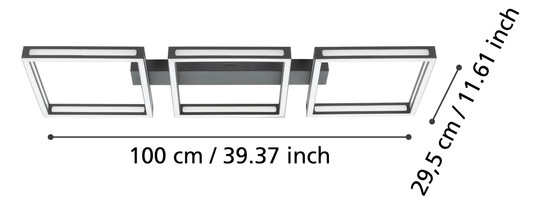 EGLO LED-Deckenleuchte 1000x315    99789 