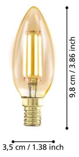 EGLO Leuchtmittel E14-LED C35 4W  110069 