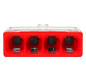 Steckklemme 4f 450V 24A Serie 2273 0,5-2,5qmm f.Massivleiter