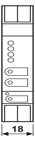 Koppler KNX REG 1TE