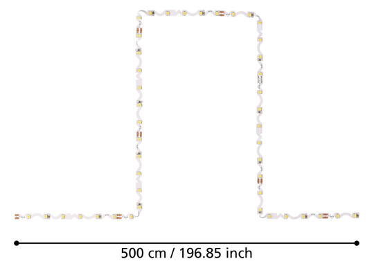 EGLO LED-Stripe 5m 4000K flexible  99718 