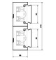 Geräteeinbaukanal ST 210x65mm vz 9030qmm GEB-K 2000mm