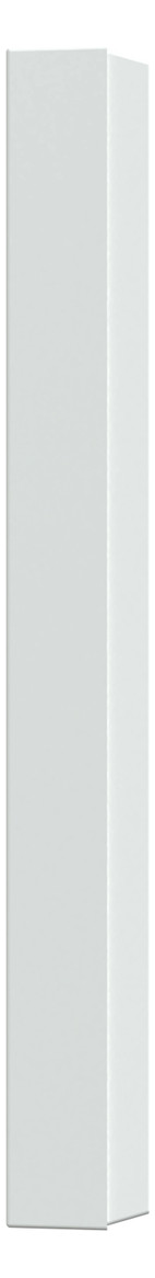 Rahmen 1f akws glz M-Pure Kst f.GEB-K aktivweiß Unterputzmontage Thermopl