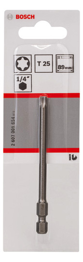 Bit TX25 L=89mm 6,4mm(1/4) 1/4Zoll