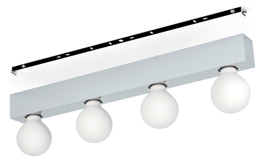 EGLO Wandleuchte/4 E27 Chrom      900518 