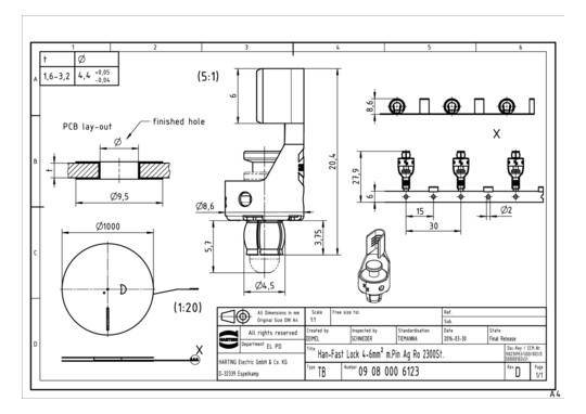 HART Han-Fast Lock 4-6qmm    09080006123 